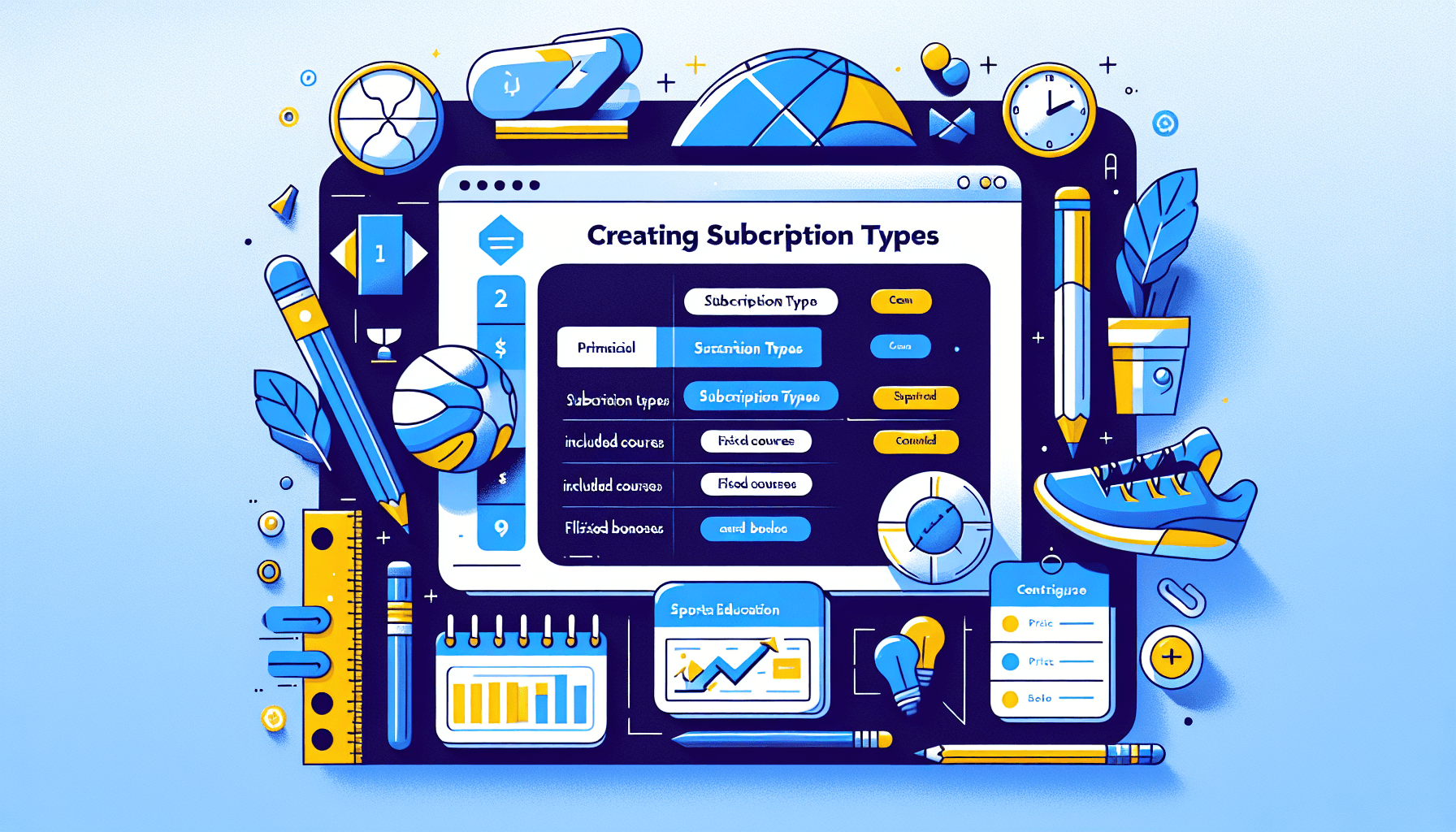 Create Subscription Types
